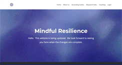 Desktop Screenshot of mindfulresilience.com